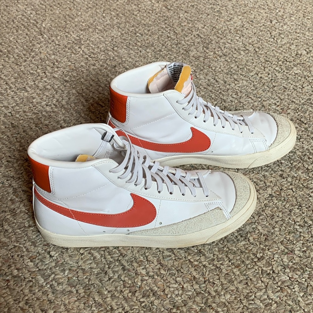 Womens Burnt Orange Nike Blazers
